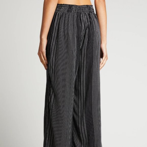 TRINA TURK $162 NWT Verona Side Slit Swim Wide Leg Cover-Up Pants - Picture 6 of 13